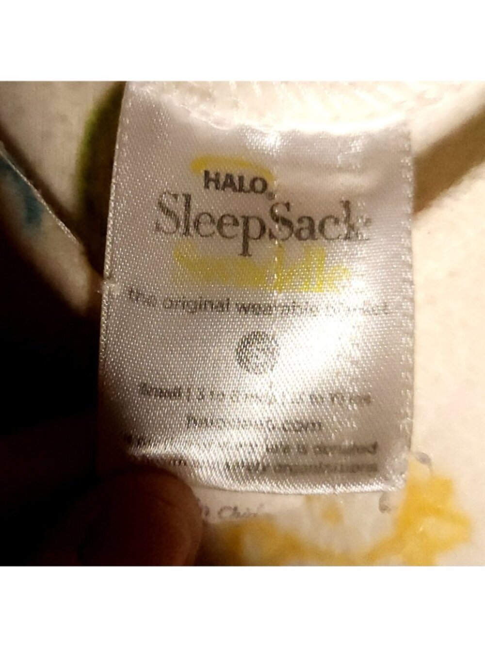 Halo Sleep Sac Swaddle Infant Fleece Wearable Blanket Small - Picture 4 of 5
